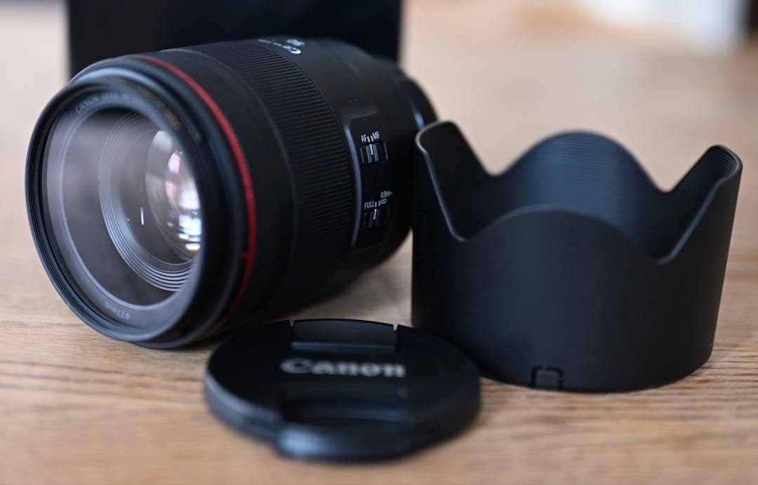 canon RF50mm Ｆ1.2L 二月購入