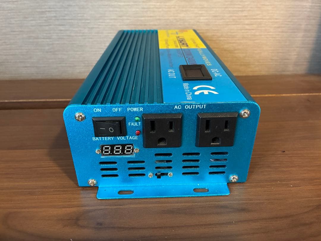 Lyuan 1200W/2400W 正弦波インバーター AC12V