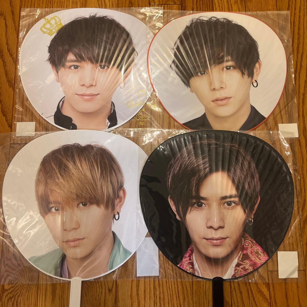 山田涼介 うちわ 団扇 130枚以上 まとめ売り RED ソロコン