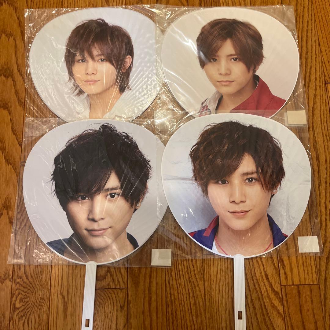 山田涼介 うちわ 団扇 130枚以上 まとめ売り RED ソロコン