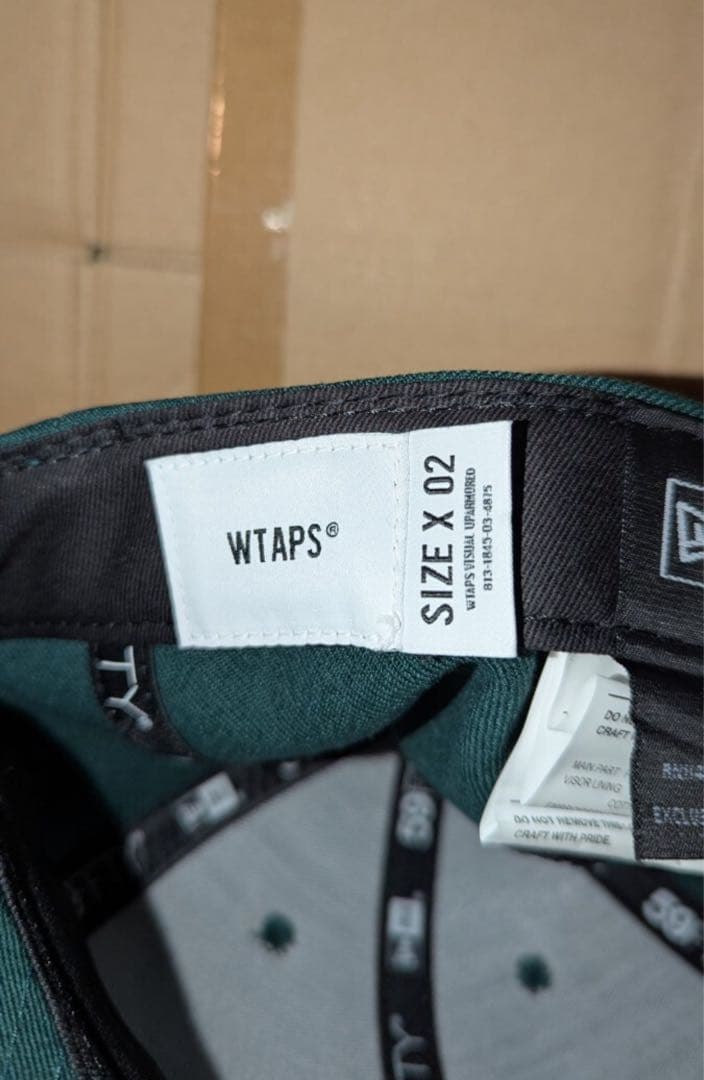 WTAPS 59FIFTY キャップ グリーン 7 3/8 Size 02