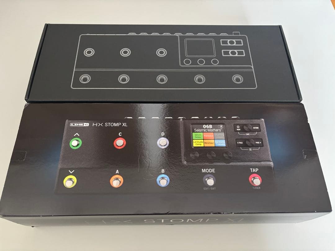 【Y S】LINE 6 HX STOMP XL マルチエフェクター付属品付
