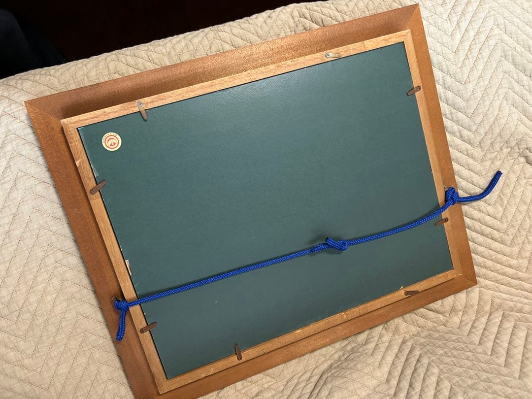 竹内敏彦の油彩画 [パリの街角] F4サイズ