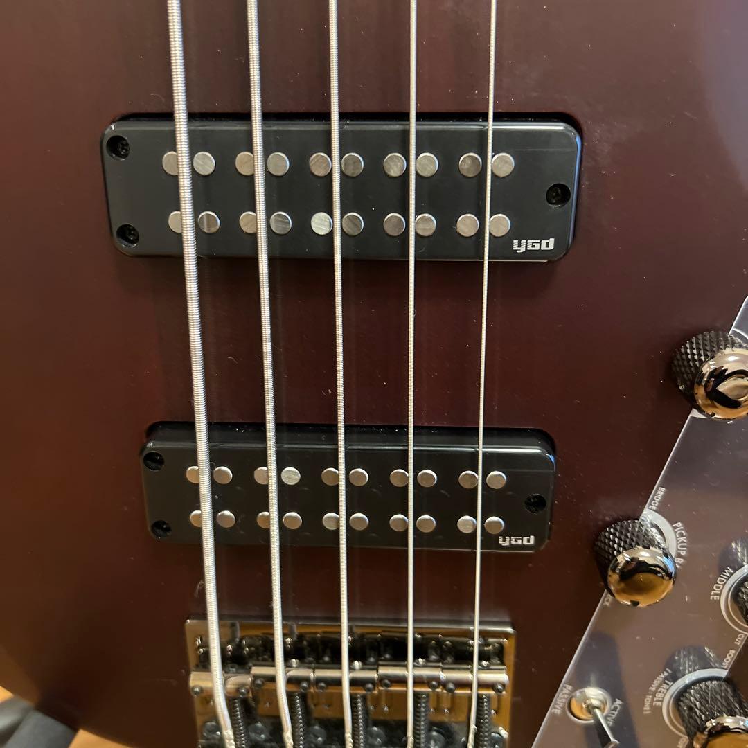 YAMAHA ベースギターTRBX505 TBR【超美品】5弦+元箱+etc