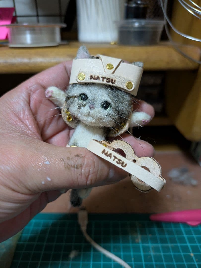 うしなつ出品 豆猫PECO-LIN