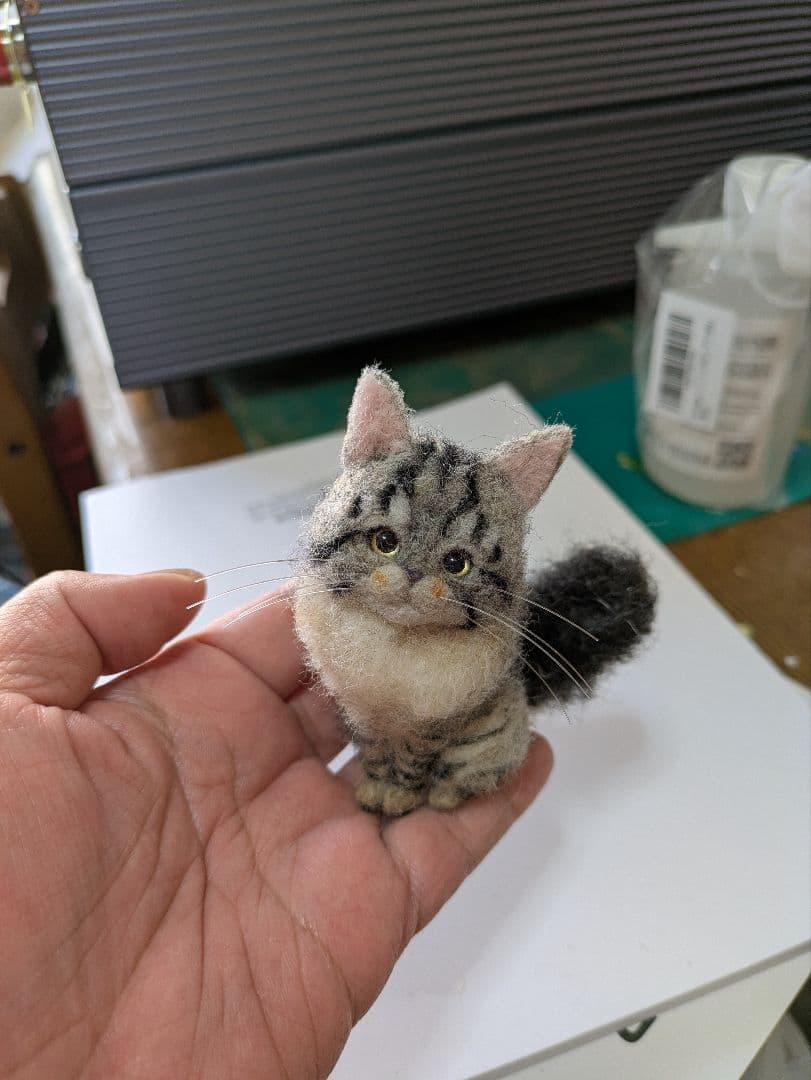 うしなつ出品 豆猫PECO-LIN