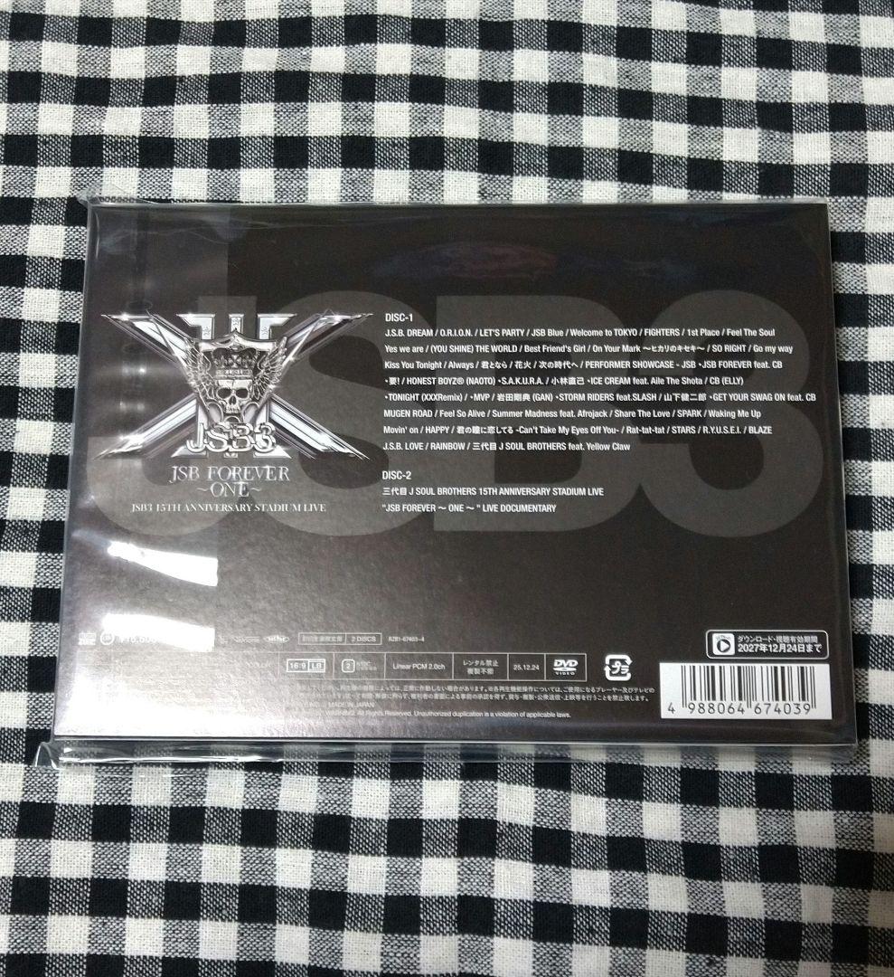 専用JSB3 FC 完全受注生産品 JSB FOREVER ~ONE~DVD