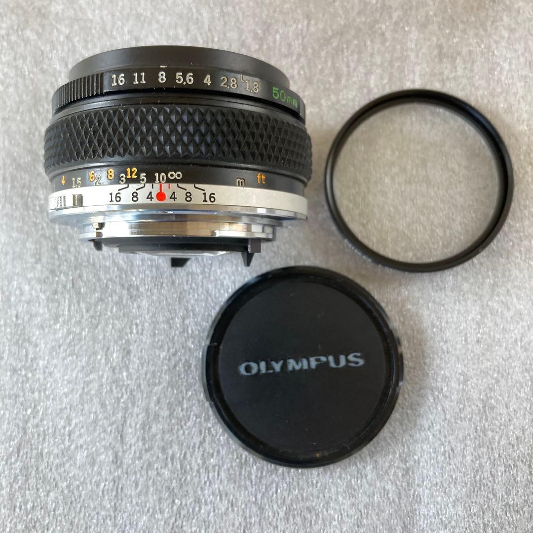 OLYMPUS OM-1 MD一眼レフカメラ　ZUIKO 50mm レンズ