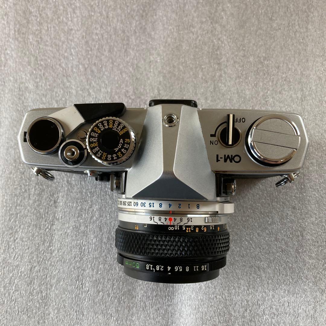 OLYMPUS OM-1 MD一眼レフカメラ　ZUIKO 50mm レンズ