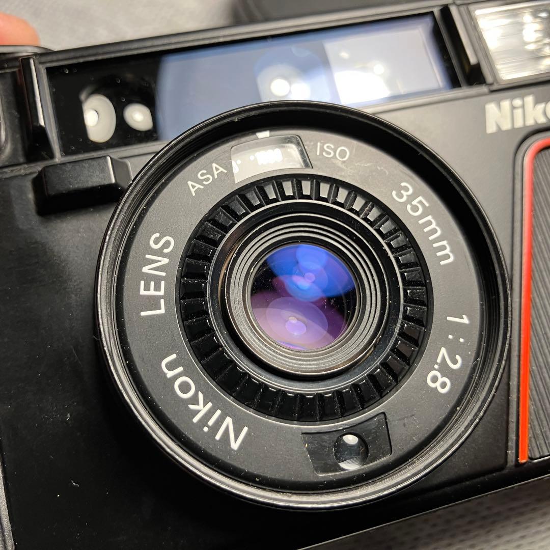 作例あり Nikon L35 AD ISO1000 フィルムカメラ 実用品