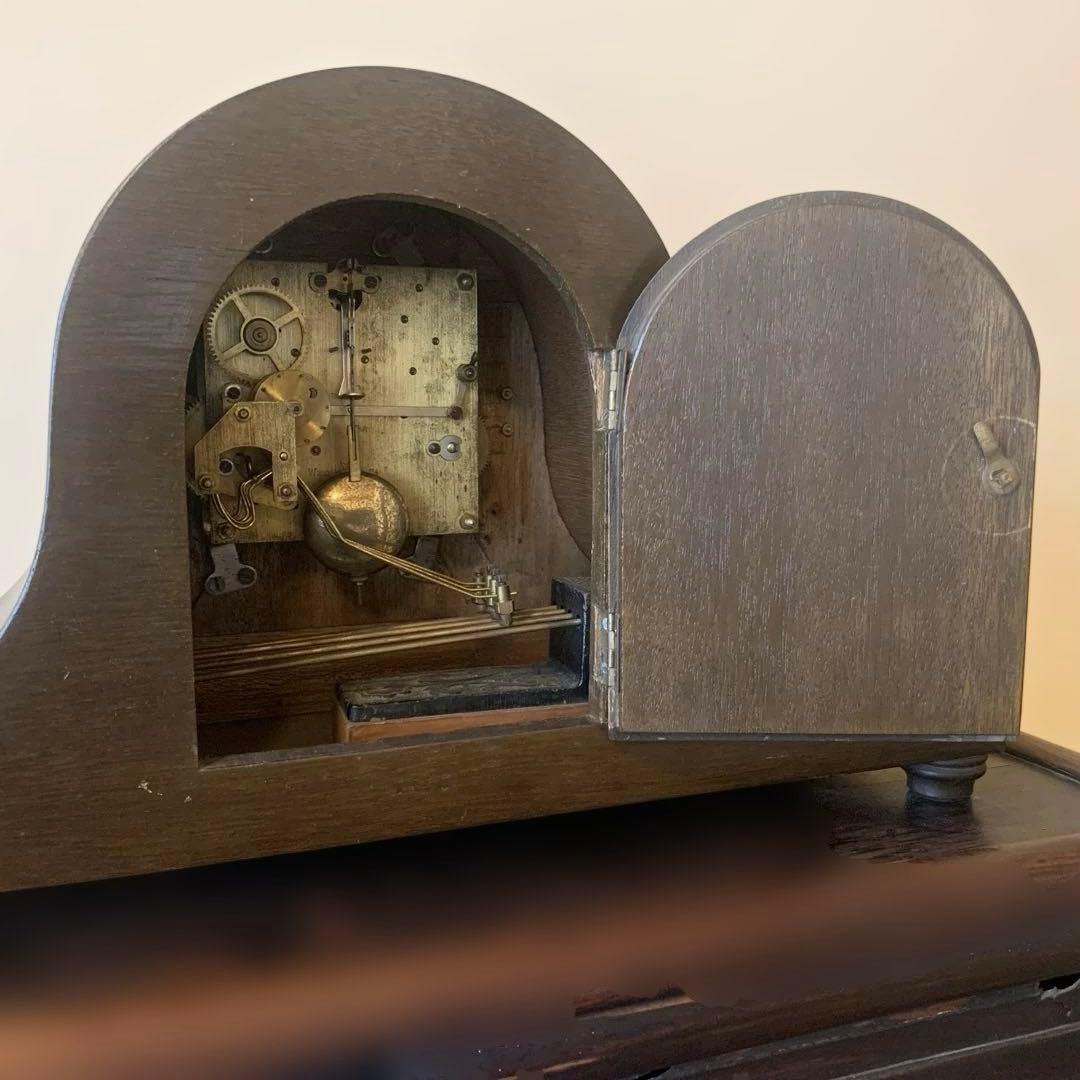 ホ*ウ様 アンティーク置き時計　ユンハンス