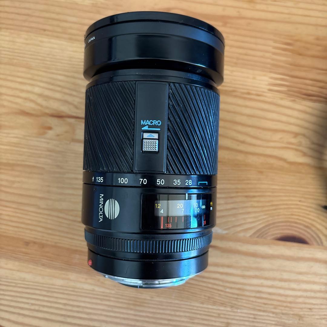 ミノルタa -7000 フィルムカメラ　ストロボ 説明書　フィルム付き