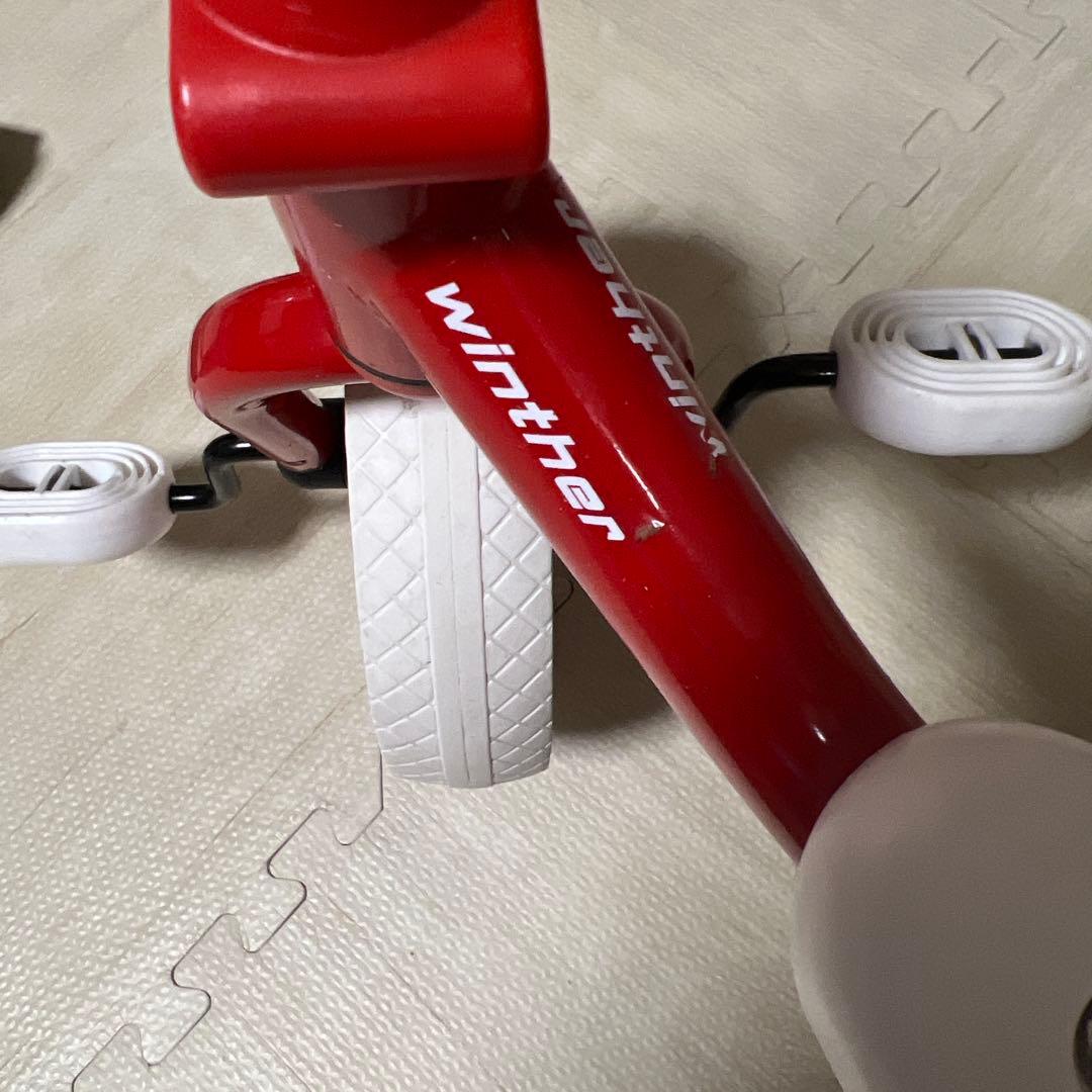 高級品　winther 赤白　三輪車