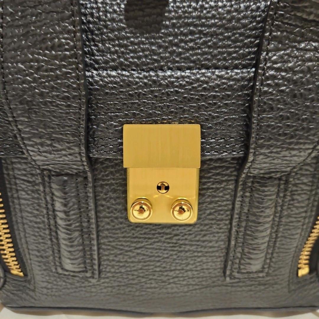 未使用級 3.1 Phillip Lim パシュリ ミニサッチェルバッグ 黒 S