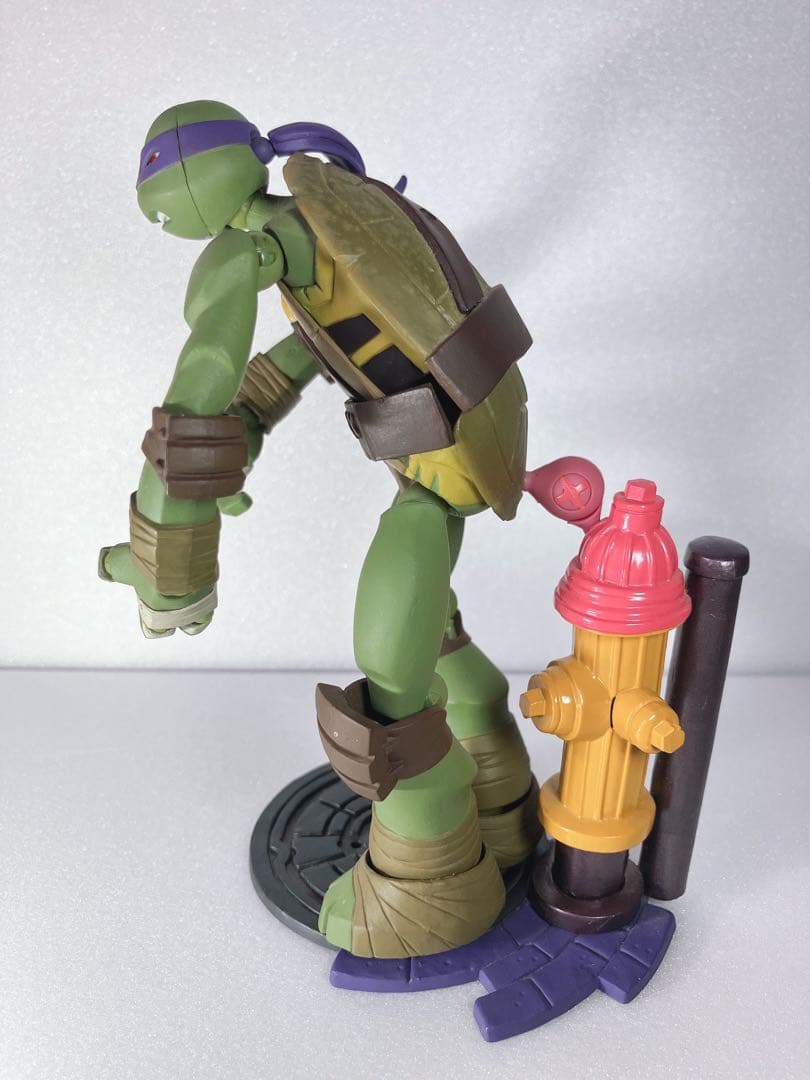 【海洋堂　リボルテック】ミケランジェロ　ドナテロ　2体セット　開封済み