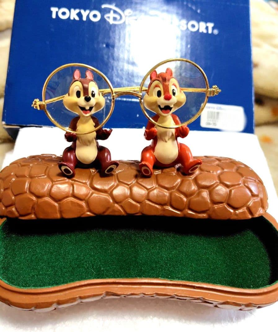 値下★ TDR★ディズニー ボンボヤージュ チップとデール フィギュア 時計