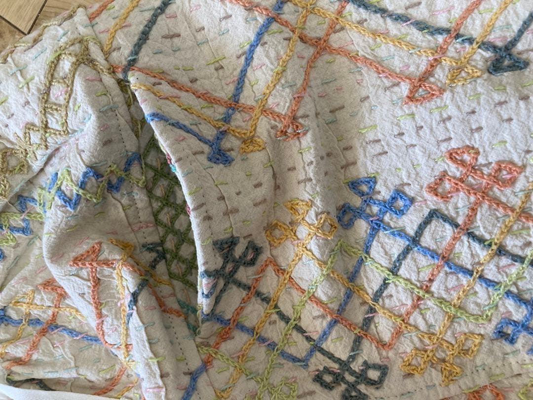 pokipcee サルエルパンツ　綿　未使用