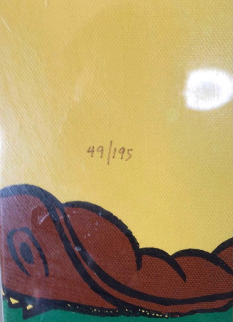 GOOFY   COA保証書付き　ＧＯＯＦＹ　グーフィー 　油彩　ディズニー