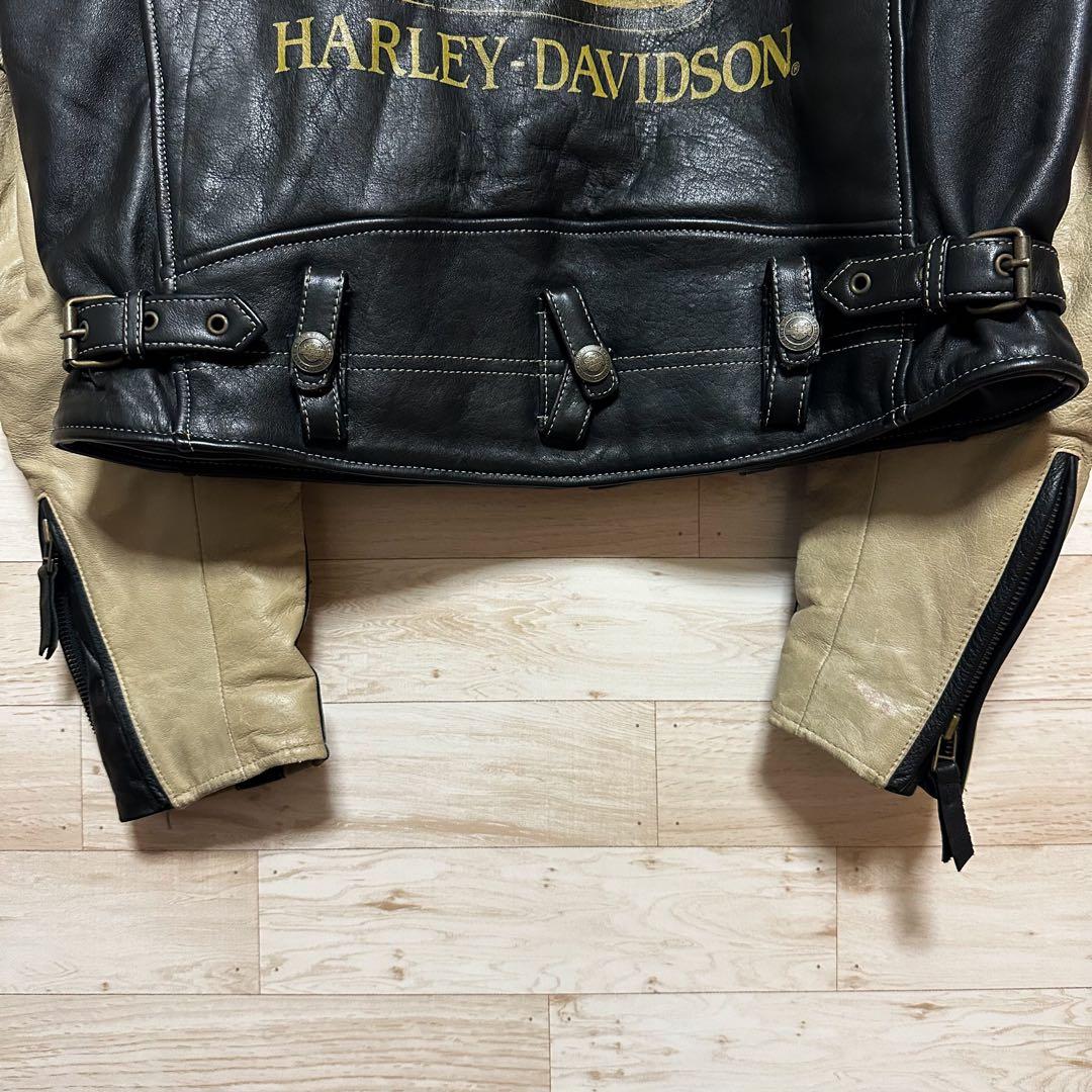 ✨HARLEY DAVIDSON ハーレー ライダース レザージャケットL✨