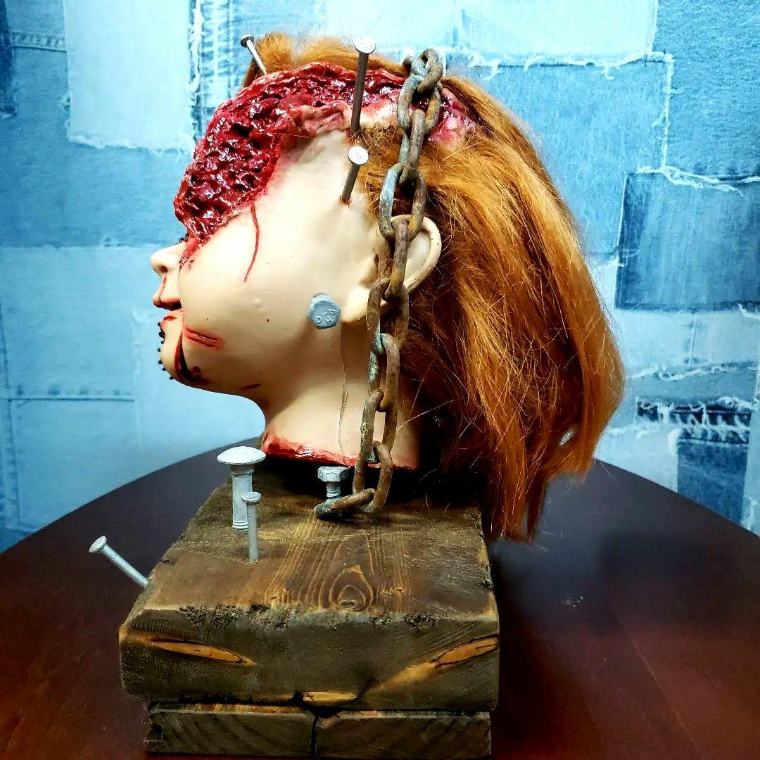 カルト オブ チャッキー チャッキー ヘッド レプリカ