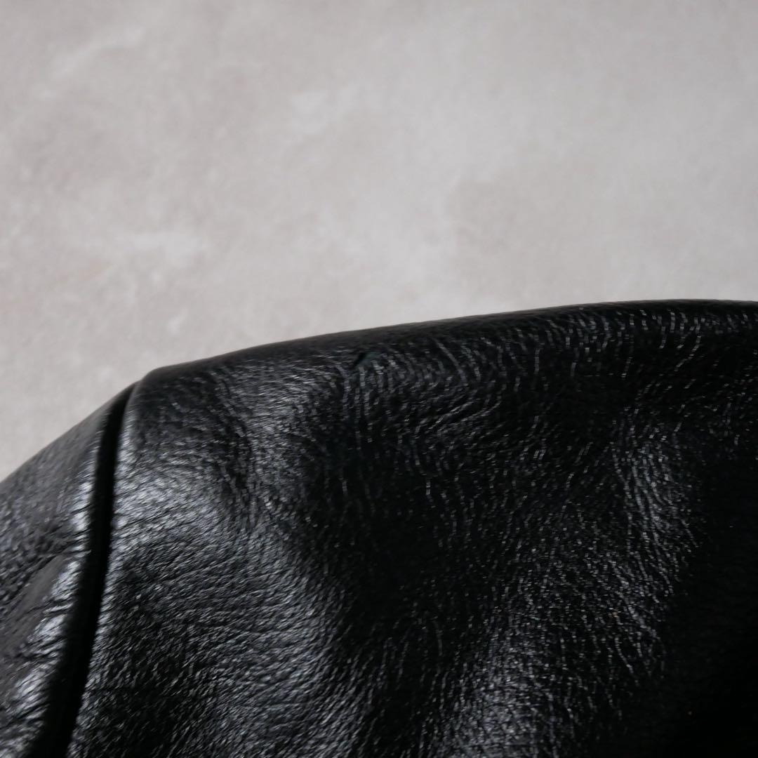 WILSONS LEATHER 90s シングル レザージャケット ブラック L