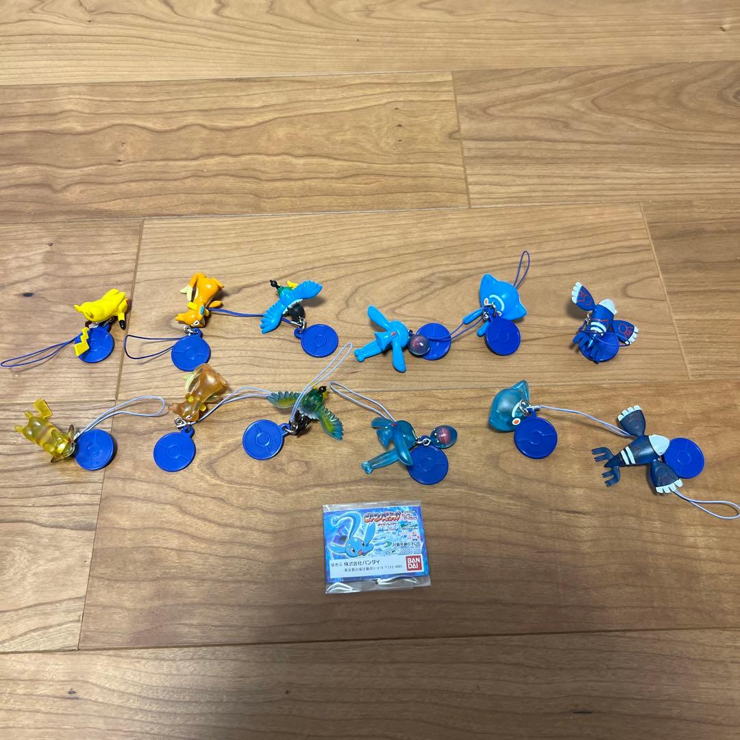 ポケモンストラップ　ムービーバージョン　蒼海の王子マナフィ　全12種