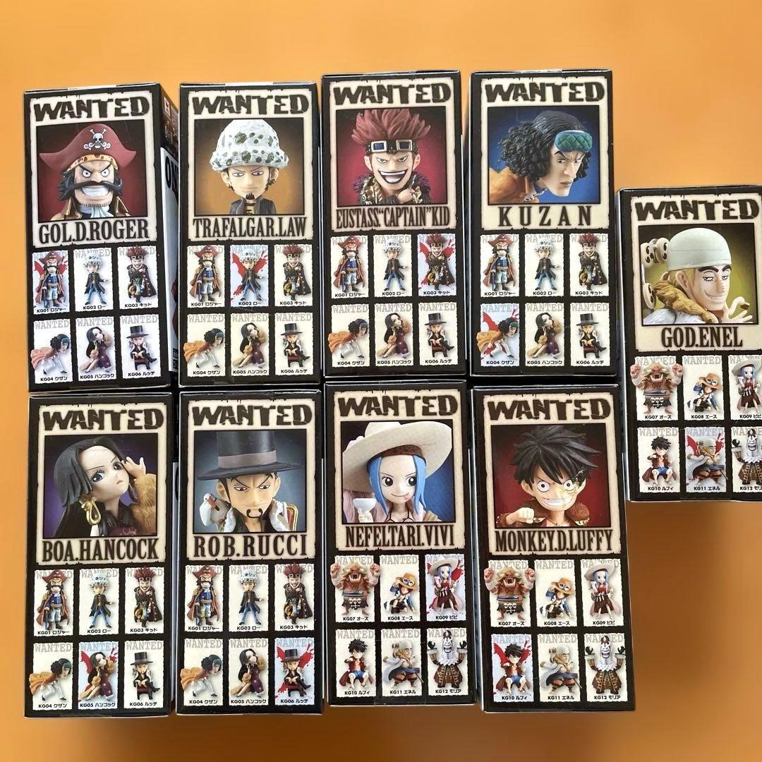 【未開封】ワンピース ワーコレ 〜輝 〜9種セット