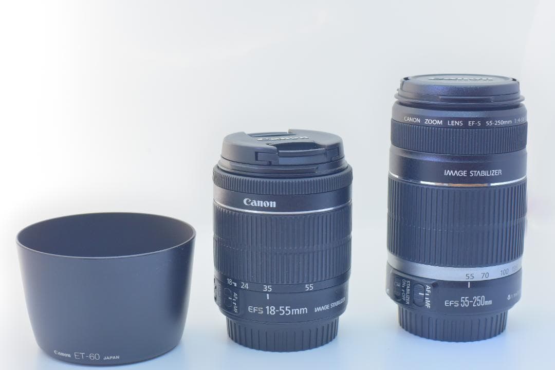 Canon EOS Kiss X2 ダブルズームキット レンズ2本未使用他