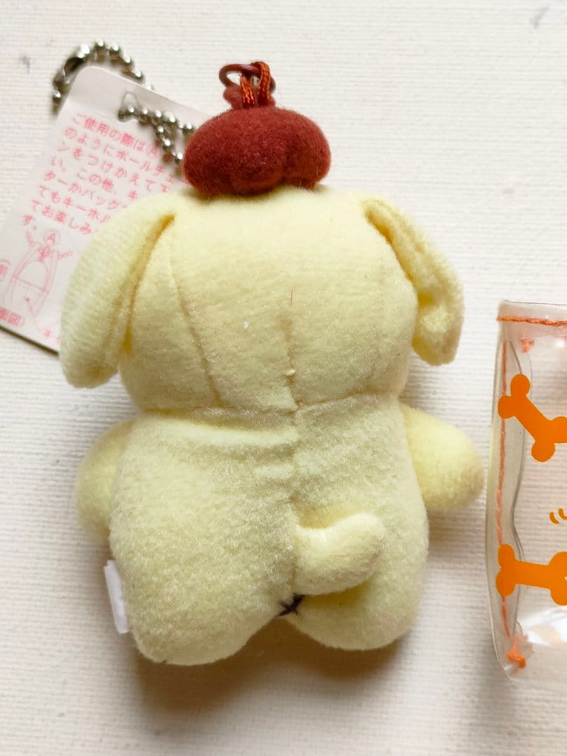 激レア　サンリオ　ポムポムプリン　ぬいぐるみ　マスコット　キーホルダー　非売品