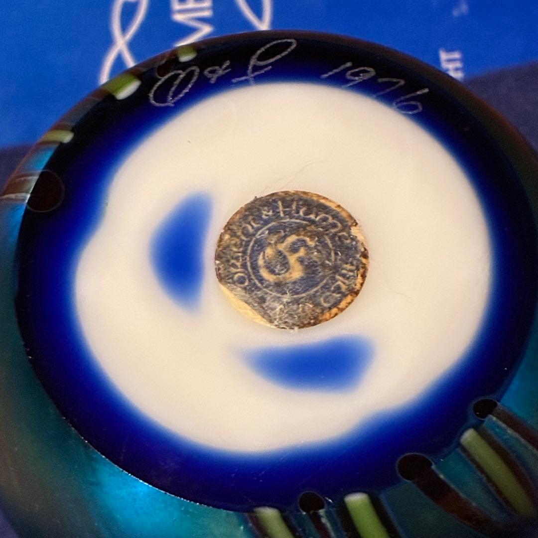 Orient & Flume Art Glass ガラス ペーパーウェイト