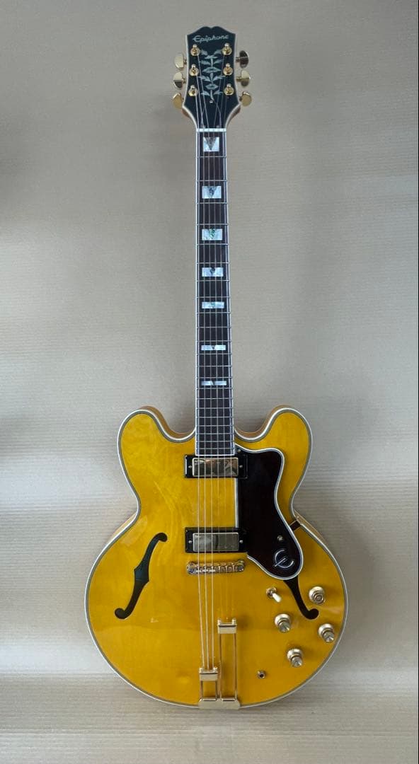 ephiphone shelaton natural セミアコ