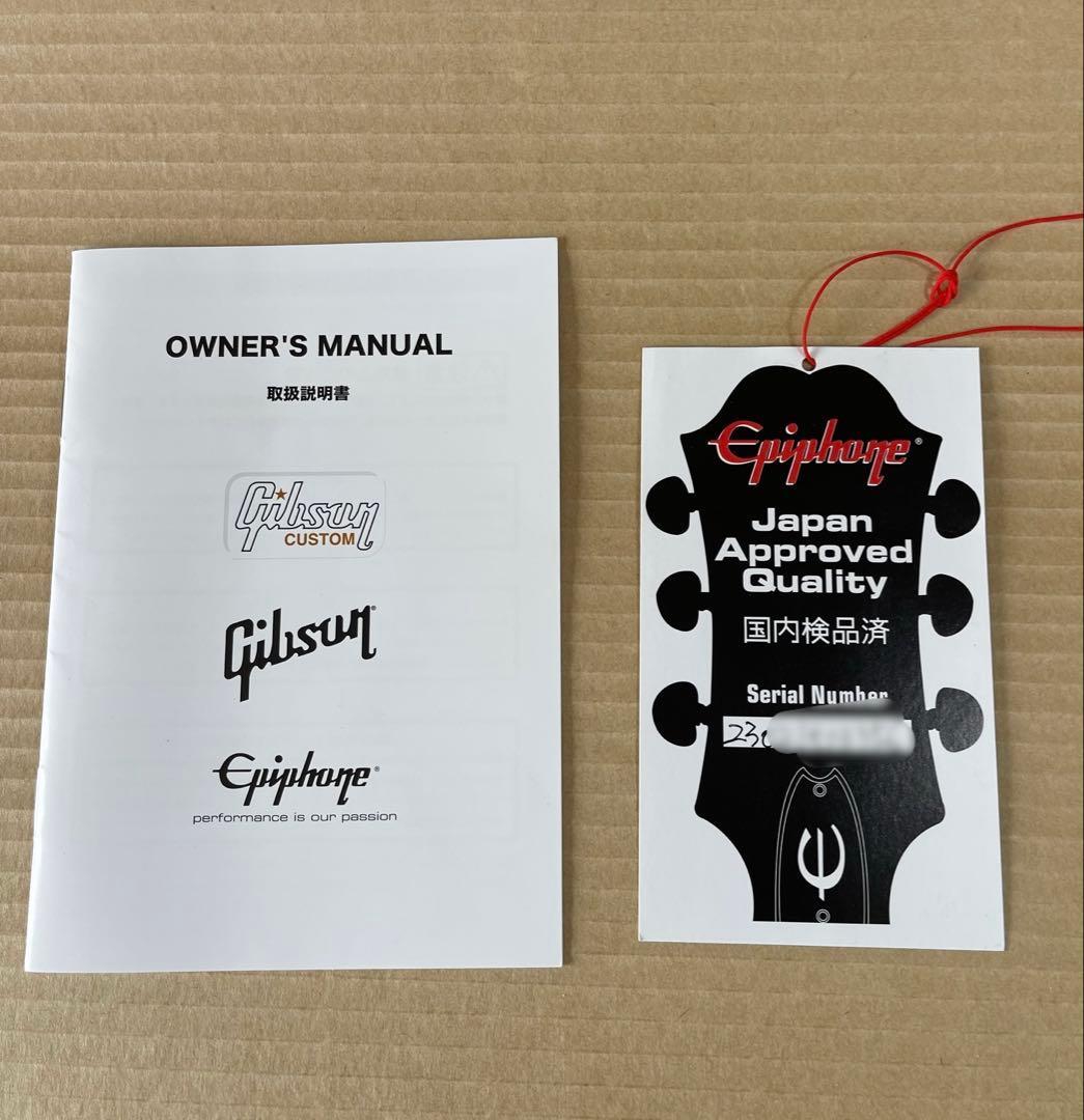 ephiphone shelaton natural セミアコ