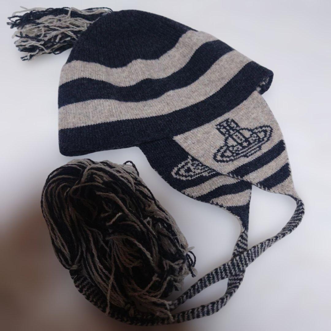 【VivienneWestwood】ニットキャップ ヴィヴィアン ニット 正規品
