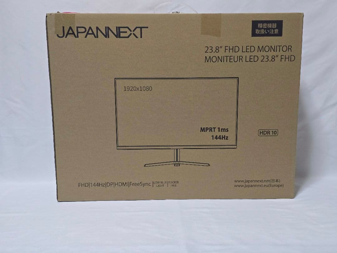 JAPANNEXT 144Hz 23.8インチ JN-238Gi144FHDR