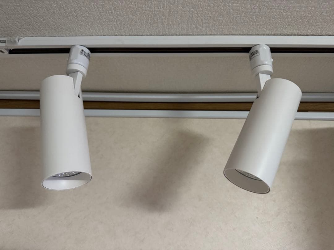 エジソンスマート スポットライト ダクトレール用 2本 DST-SL01WH