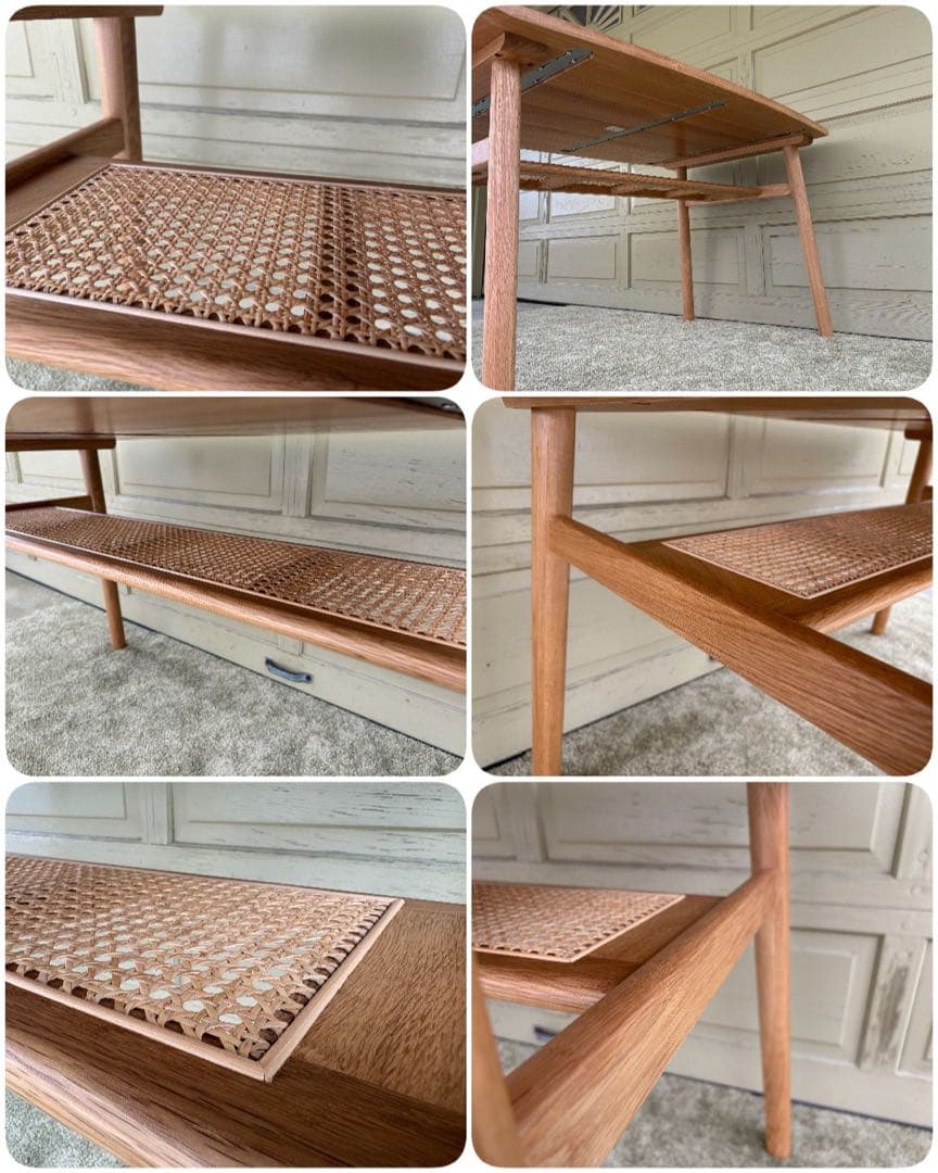 【ぱーる【プロフ必読】】unico SOLK ダイニングテーブル