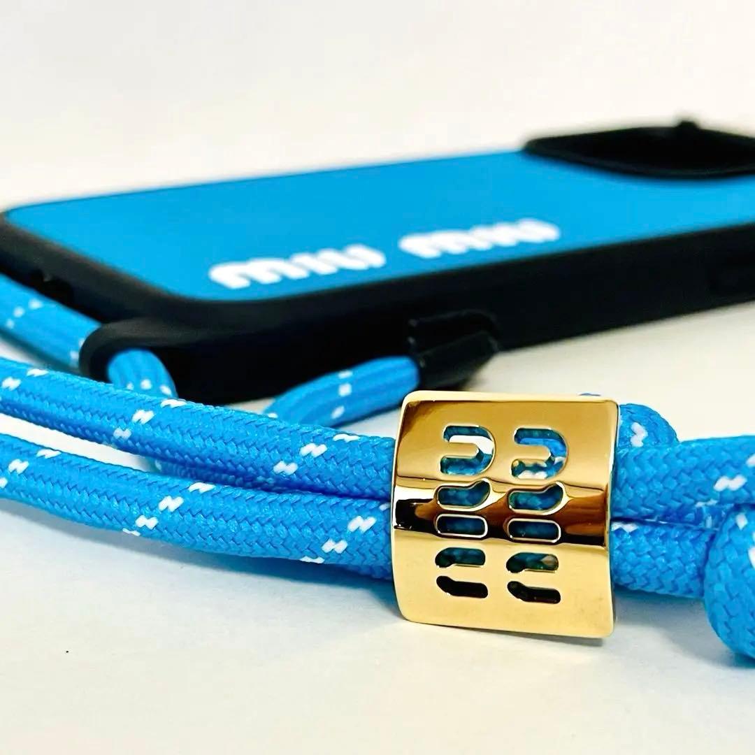 【最終残1】MIUMIU ミュウミュウ iPhone 15 PRO ケース