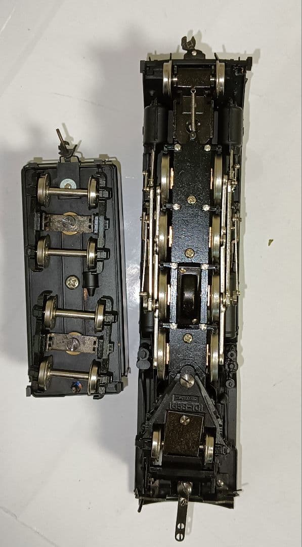 HOゲージ カツミ Ｄ51全流蒸気機関車、カンモーター、メンテナンス済