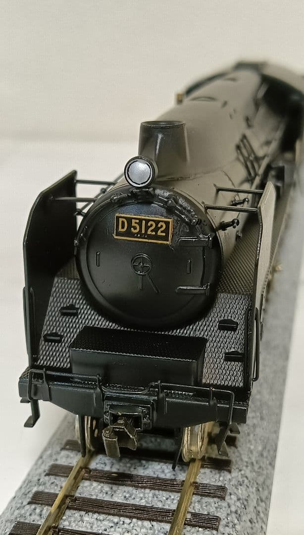 HOゲージ カツミ Ｄ51全流蒸気機関車、カンモーター、メンテナンス済