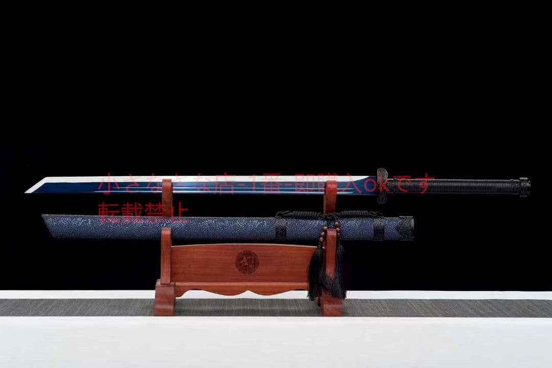 黒金古刀―地蔵 古兵器 武具 刀装具 日本刀 模造刀 居合刀