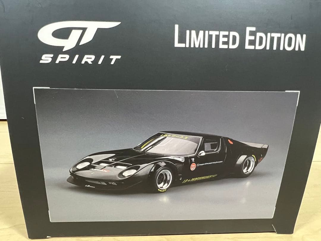 GTスピリット 1/18 LB WORKS ランボルギーニ ミウラ ブラック