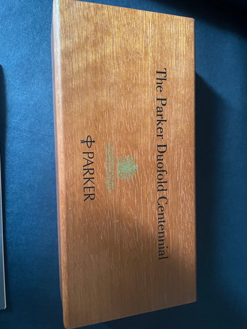 未使用品★パーカー　デュオフォールド センテニアル　万年筆+ボールペン