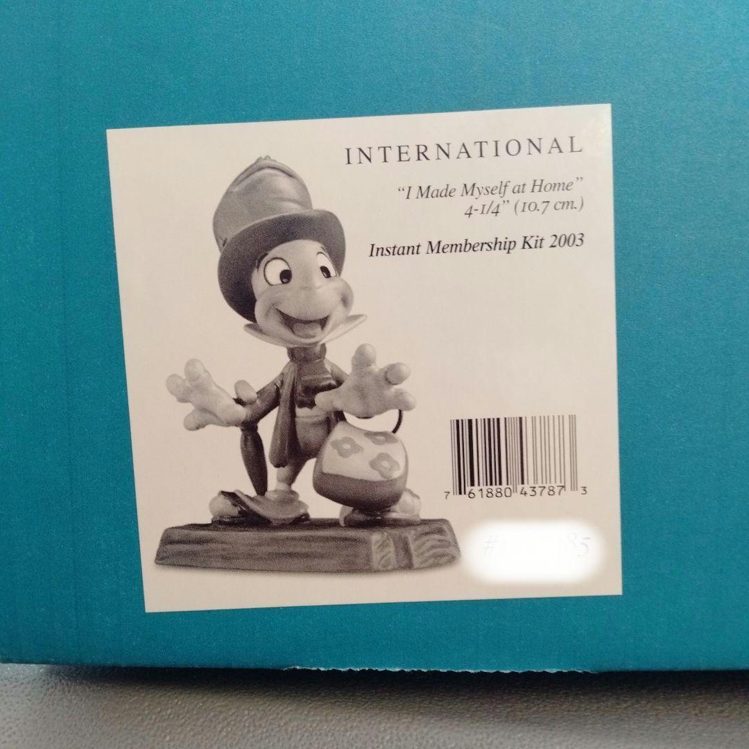 限定品　WDCC ディズニー　ピノキオ　ジミニークリケット