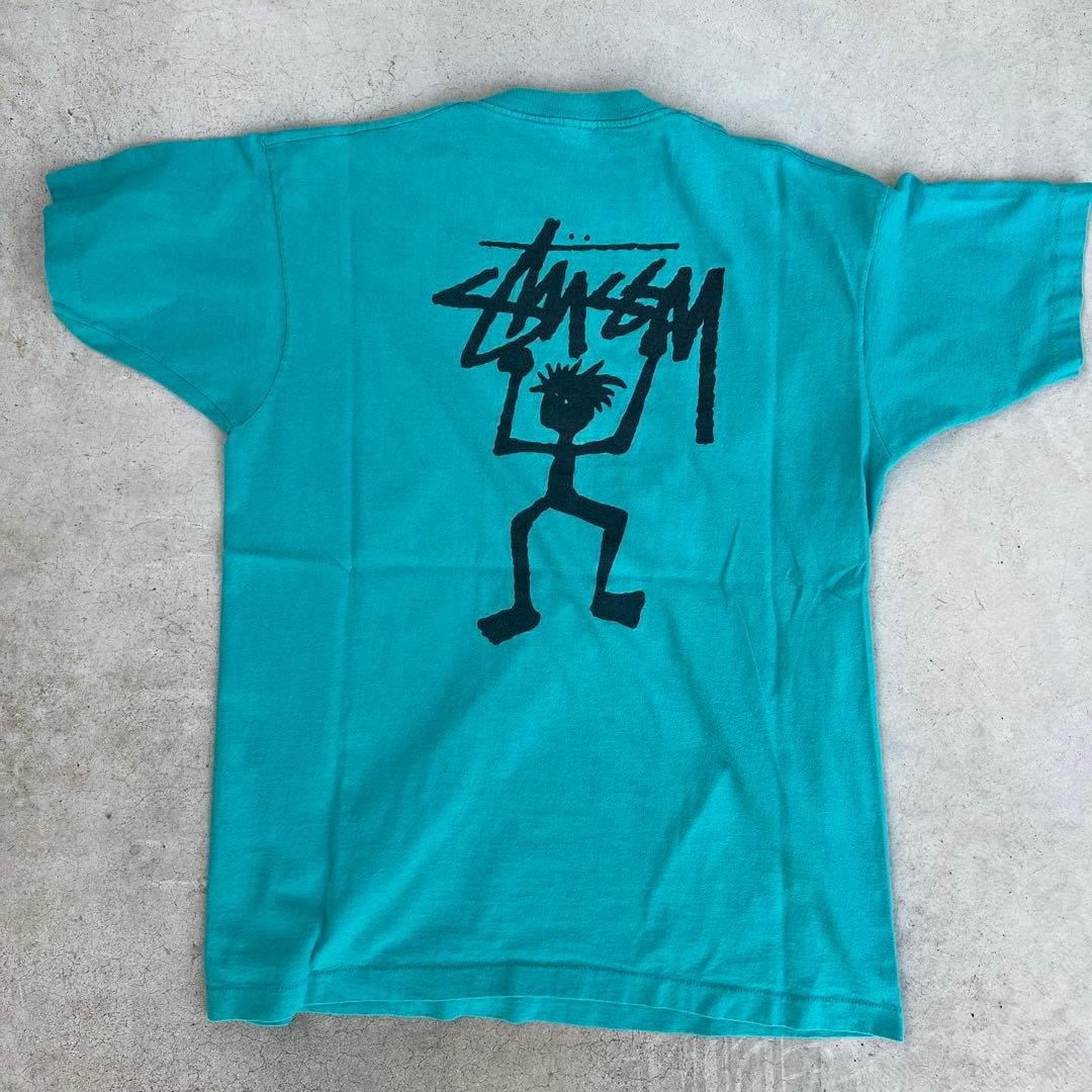 STUSSY ビンテージTシャツSHADOW MAN old stussy