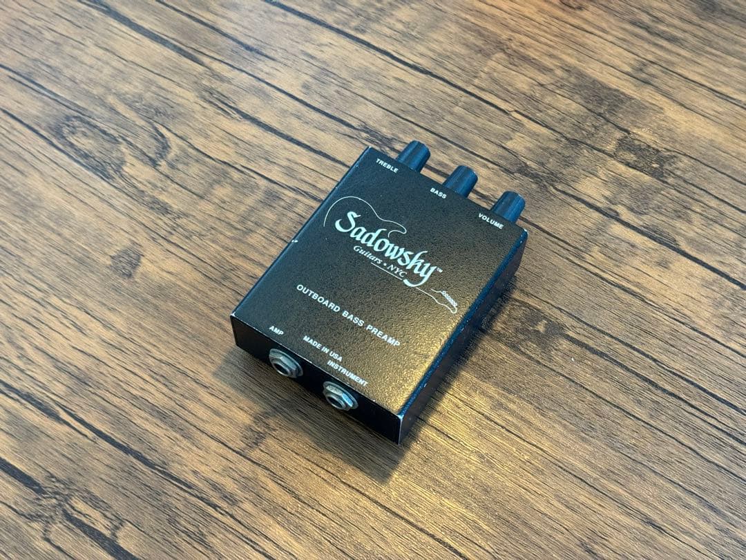 ベース Sadowsky Bass Preamp OLD