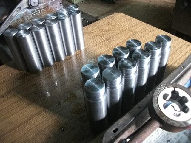 H/D用39Φフォークジョイント　100ミリ延長　メッキ仕上げ　送料無料