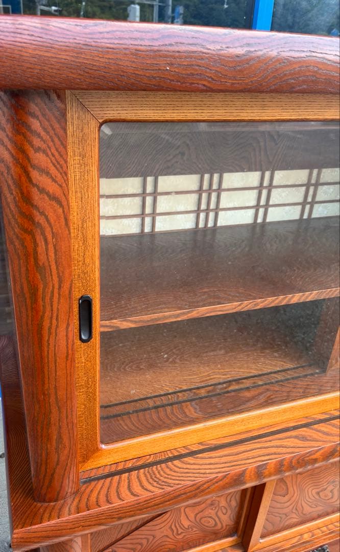 昭和レトロ　和箪笥　茶箪笥　食器棚　古家具　アンティーク　古民具　キャビネット