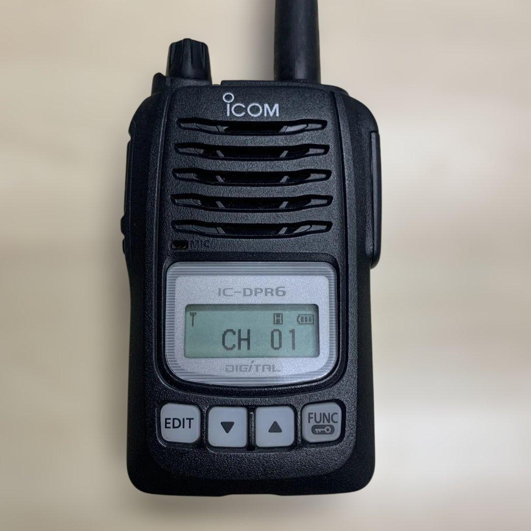アイコム　デジタル簡易無線　登録局　DPR6 5W 1台 増設向け