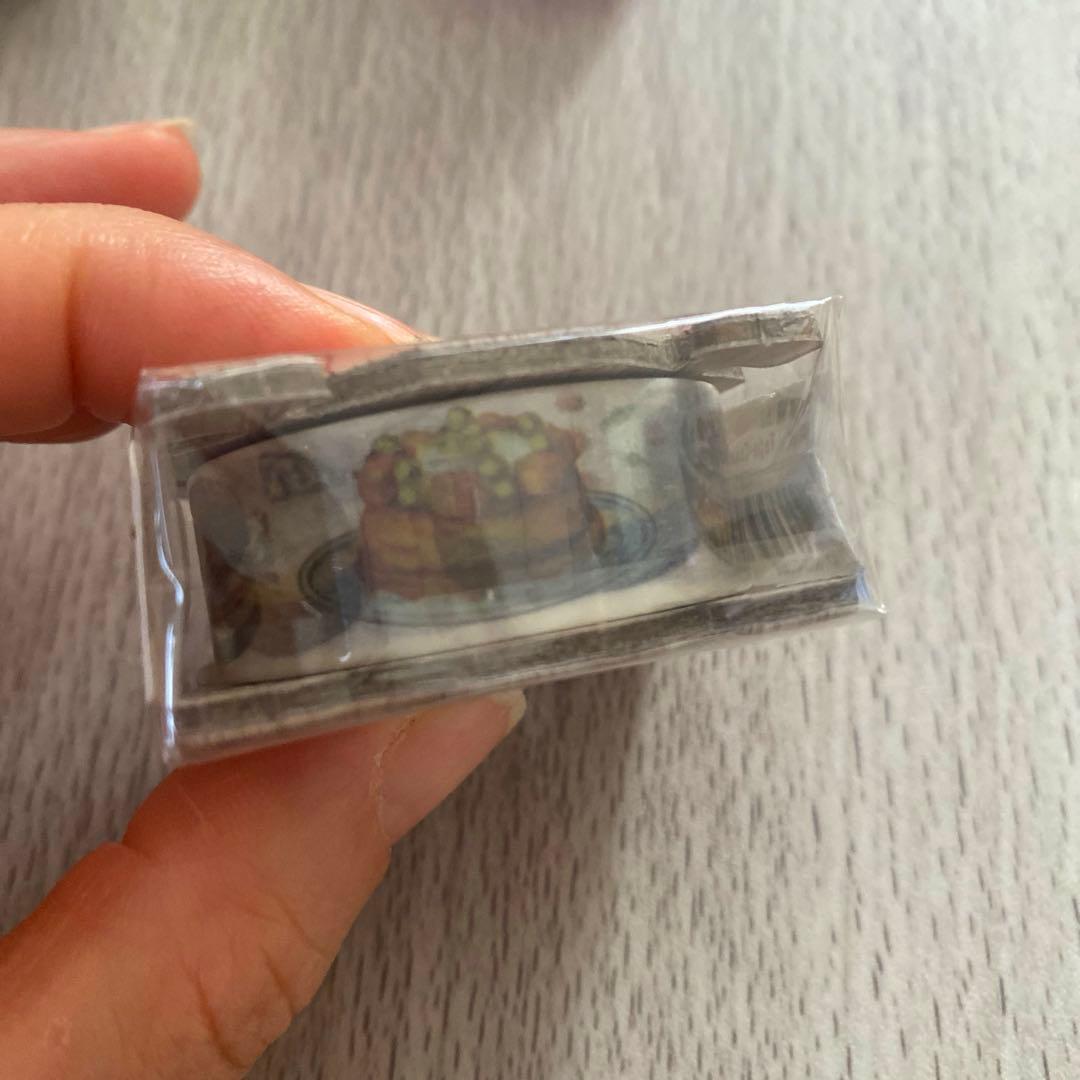 蛋糕魔法2 海外　マスキングテープ　マステ　スイーツ　ケースつき