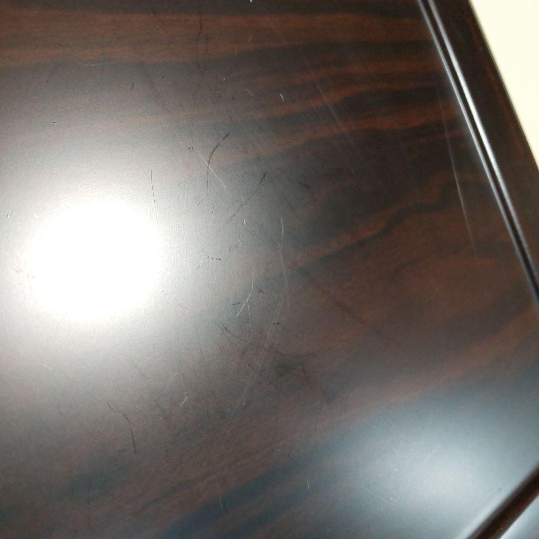 唐木 黒檀 高卓 透かし彫り唐木台 香炉台 花台 飾台